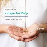 Vitanica Ovulation Assist: mezcla herbal visible sugiere apoyo natural en el ciclo.
