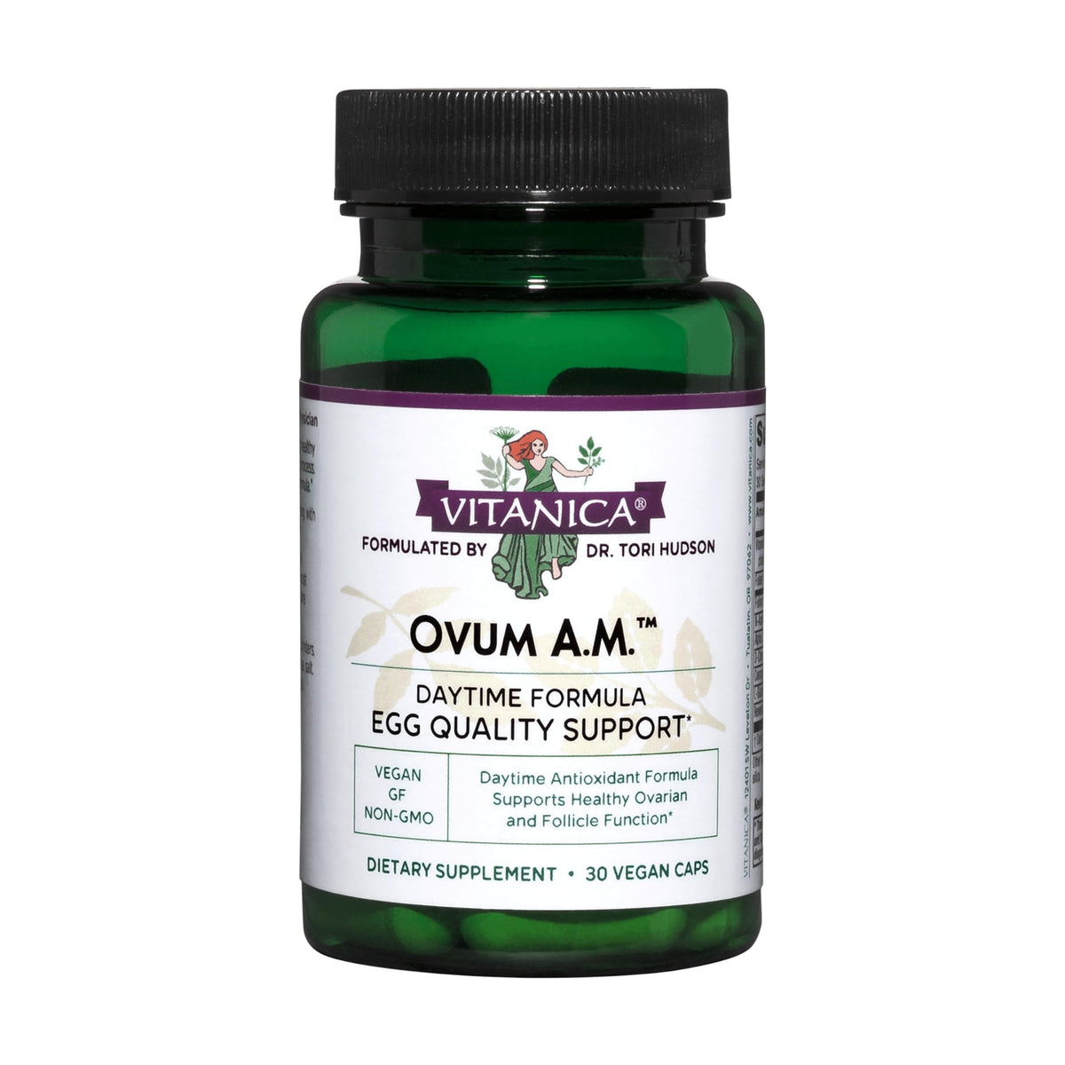 Vitanica Ovum A.M. cápsula de mañana para apoyo antioxidante y salud ovárica