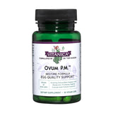 Vitanica Ovum P.M. botella visible para uso nocturno antioxidante.