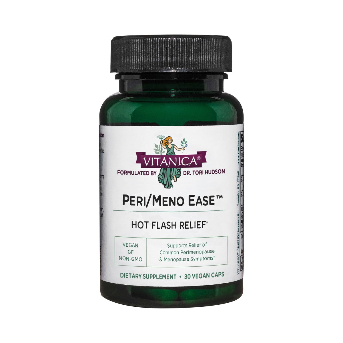 Vitanica Peri/Meno Ease botella, apoyo diario para equilibrio hormonal