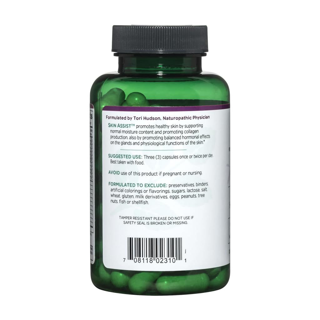 Vitanica Skin Assist: etiqueta frontal para reconocimiento rápido y compra consciente.