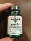 Vitanica te verde extracto, cápsulas en mano, aporte antioxidante.