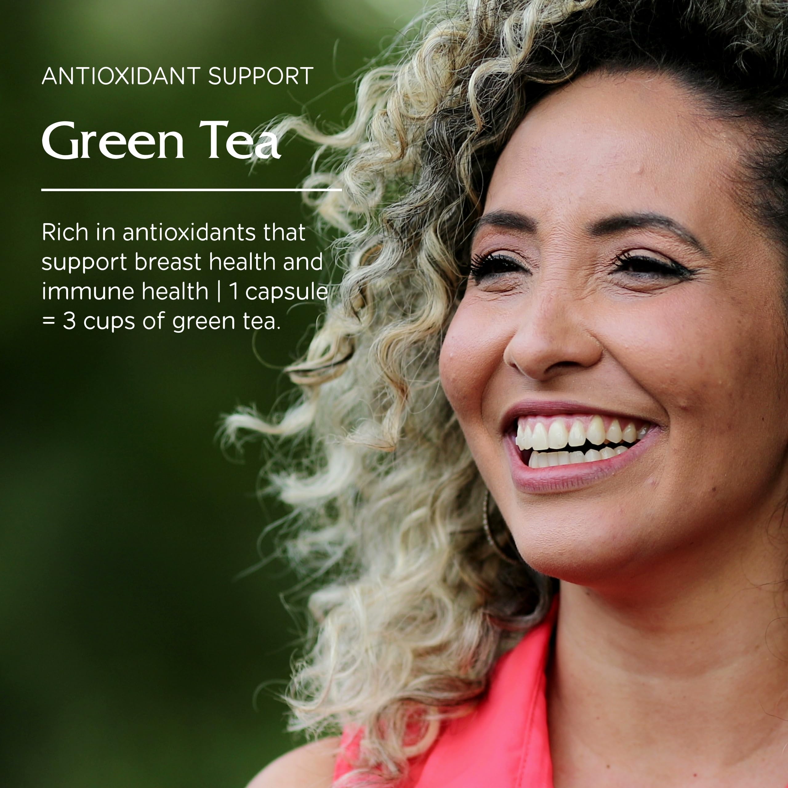 Vitanica te verde, taza de té de fondo, complemento saludable.
