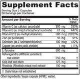Vitanica ThyroFem: nutrientes clave para la salud tiroidea y bienestar.