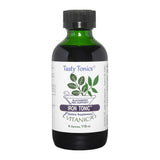 Vitanica Tónico de Hierro, botella verde, sabor mora para apoyar la energía diaria.