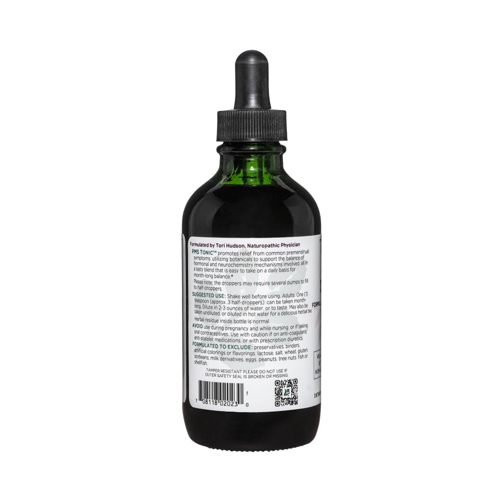 Dispensador de Vitanica Tónico PMS para dosis sencillas y precisas.