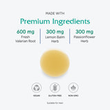 Sleep Tonic en primer plano para la relajación nocturna