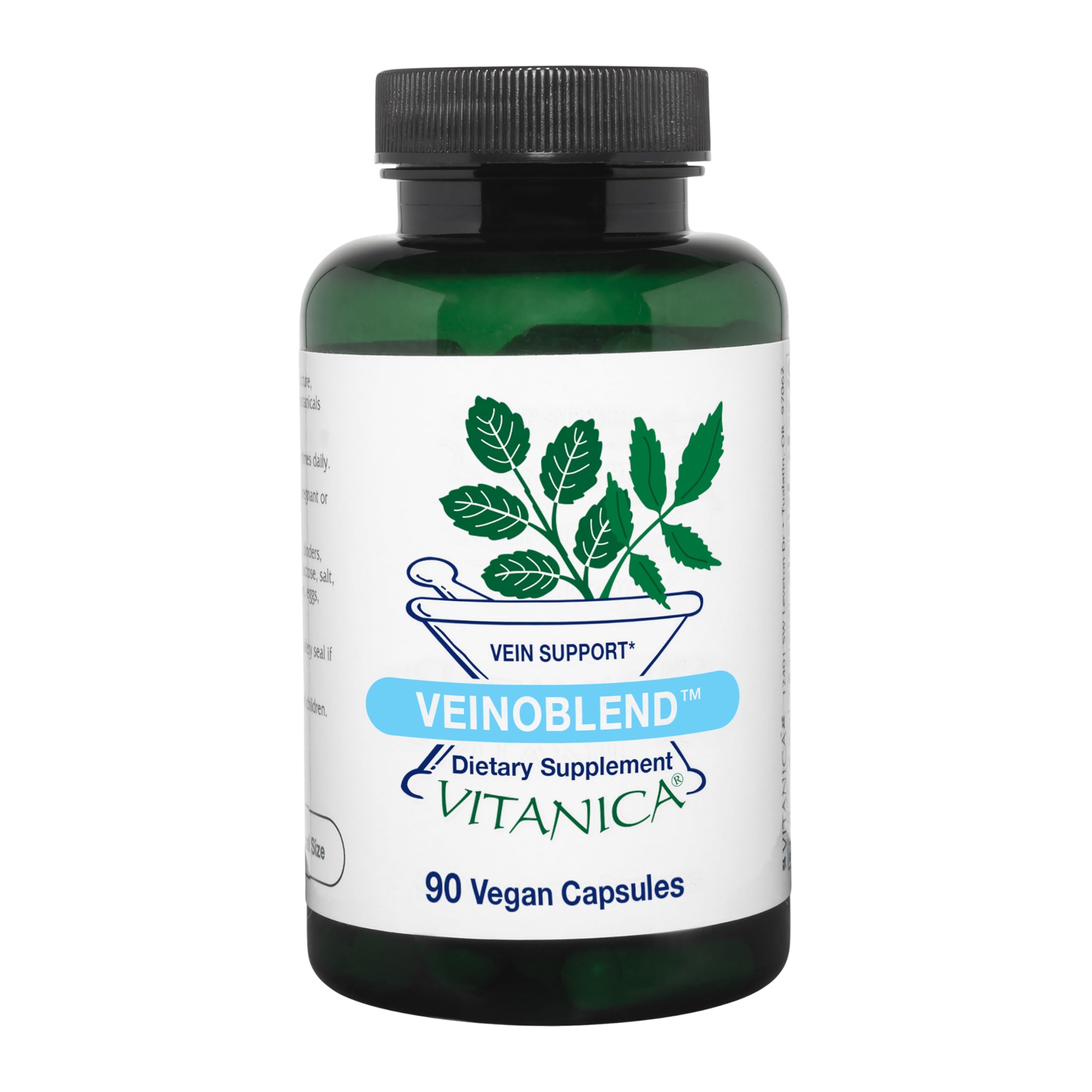 Vitanica VeinBlend cápsulas en bote para soporte venoso en el día