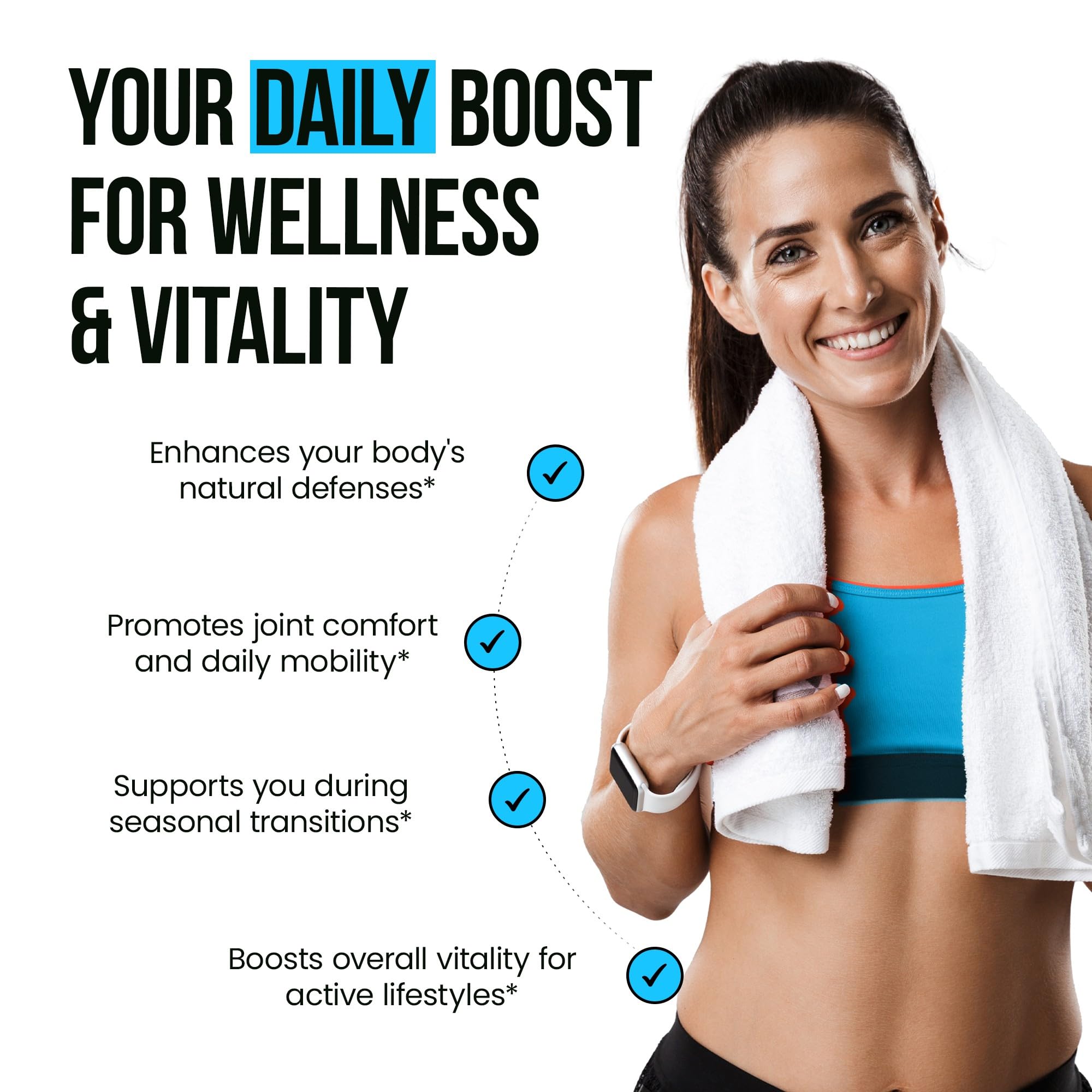 Vitamina D3 5000 UI en VitaRaw para aporte diario