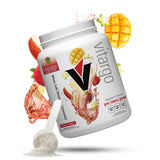Vitargo carbohidrato en polvo Fruta Punch, bote visible para recargar energia durante entrenos