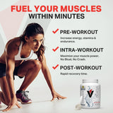 Vitargo: rendimiento y resistencia mejorados en entrenamientos exigentes.