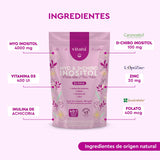 Vitatú inositol 40:1 polvo listo para mezclar con agua.