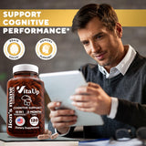 VitaUp Cordyceps cápsulas para energía sostenida.