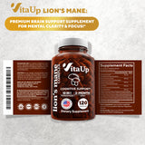 VitaUp Maitake cápsulas para bienestar general y vitalidad.