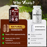VitaUp Reishi cápsulas para equilibrio y relajación.