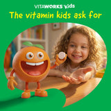 Textura masticable suave de VitaWorks Biotina para niños.