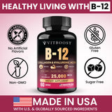 Complejo B12 de VitBOOST favorece la energía diaria y metabolismo