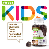 Gominolas Viteey con hierro y vitamina C para niños, sabor a uva