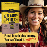 Viter Energy etiqueta nutricional con vitaminas B para vitalidad sostenida