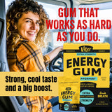 Chicle Viter Energy sin azúcar ni calorías, opción limpia para energía rápida.
