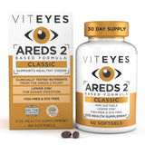 Viteyes AREDS 2: frasco con cápsulas suaves para apoyo macular diario
