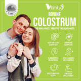 VITINITY: etiqueta frontal del producto, información clara sobre el origen y beneficios.