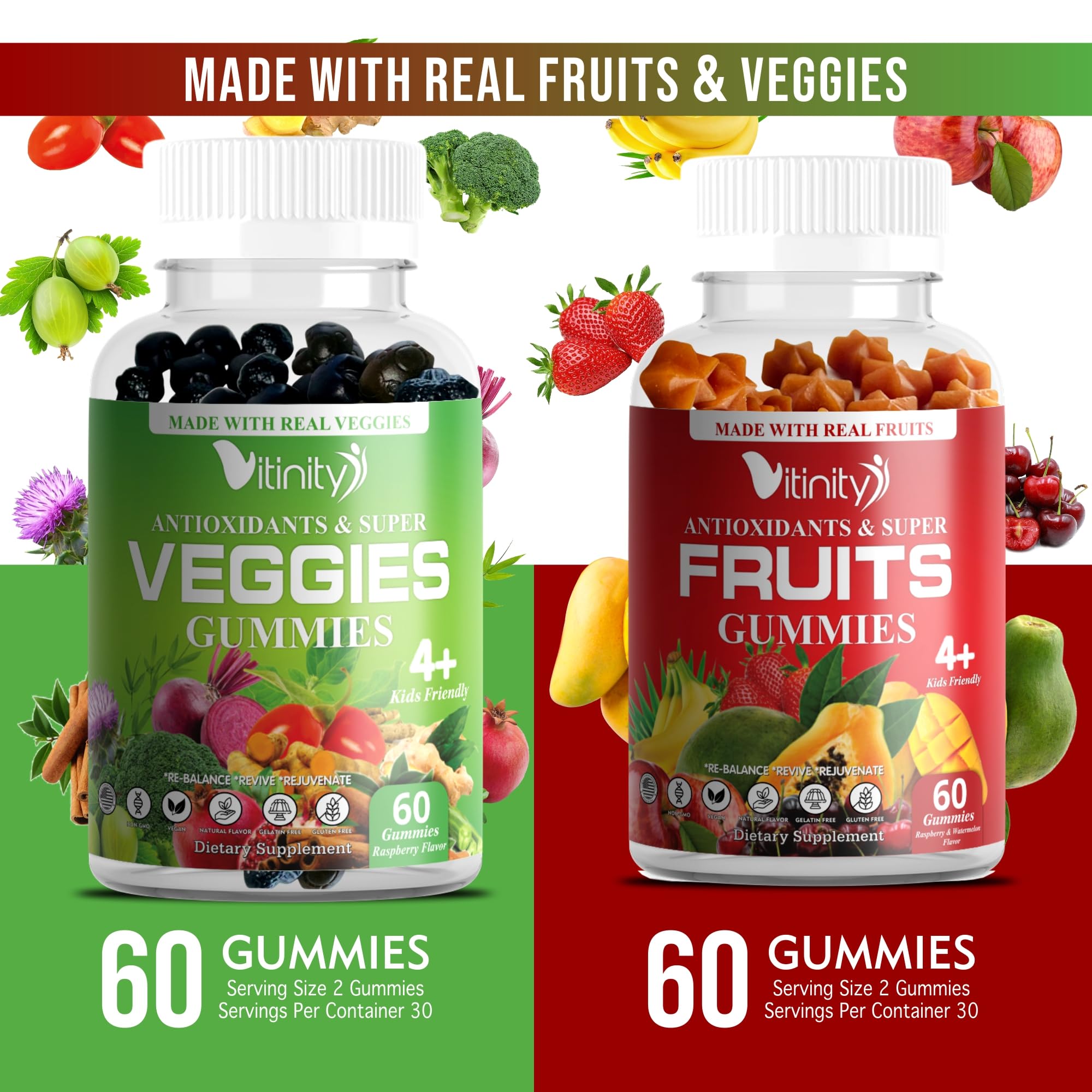 VITINITY piel radiante gracias a vegetales y vitaminas