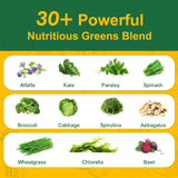 Gomitas Vitrcestrs Greens Daily con prebióticos para equilibrio intestinal.