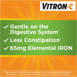Vitron-C dosis diaria fácil de seguir.