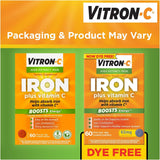 Vitron-C paquete de tres frascos para uso diario.