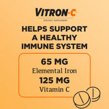 Vitron-C vitamina C promueve defensa y absorción.