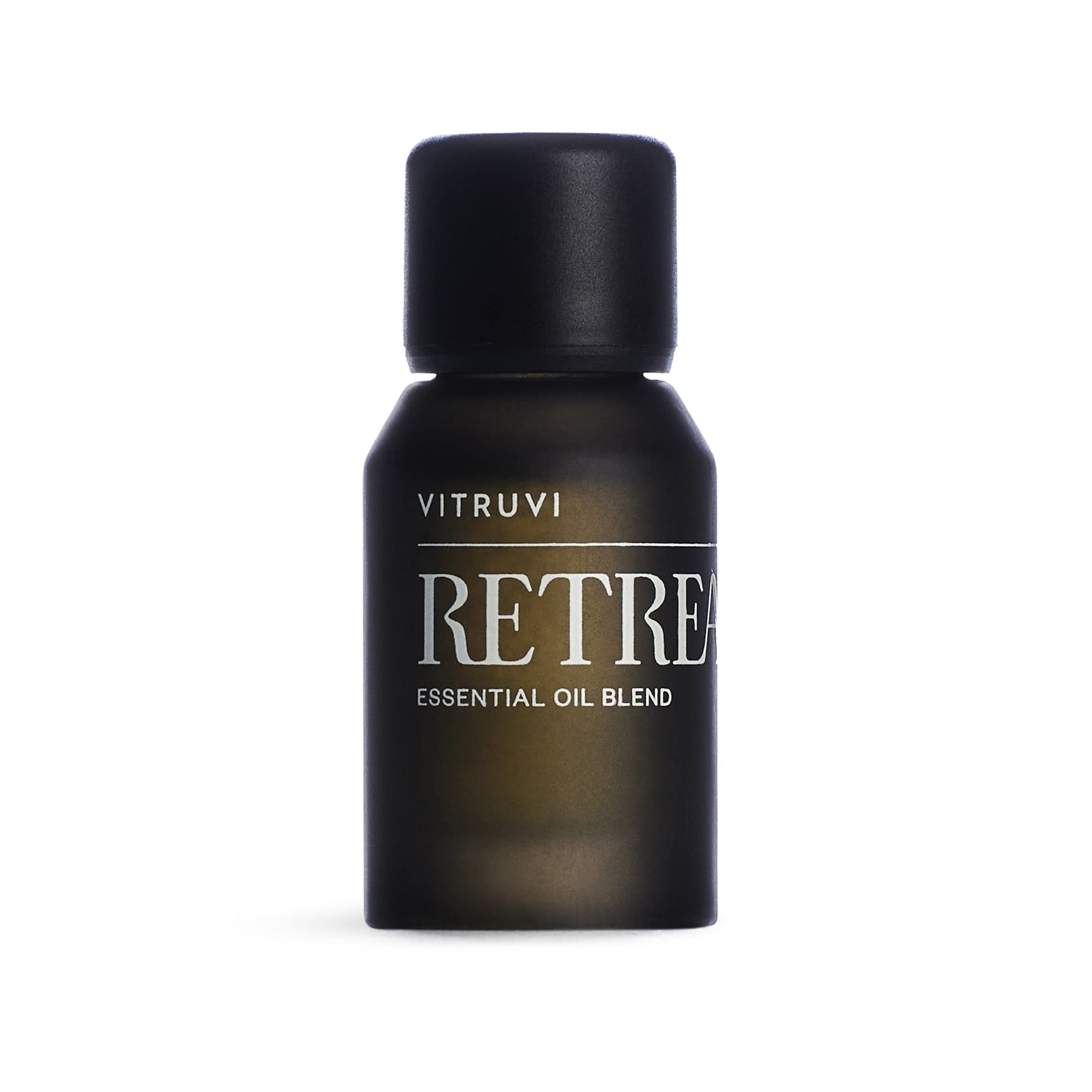 Vitruvi Retreat: volcado de botella para ambientar espacios con aroma suave.