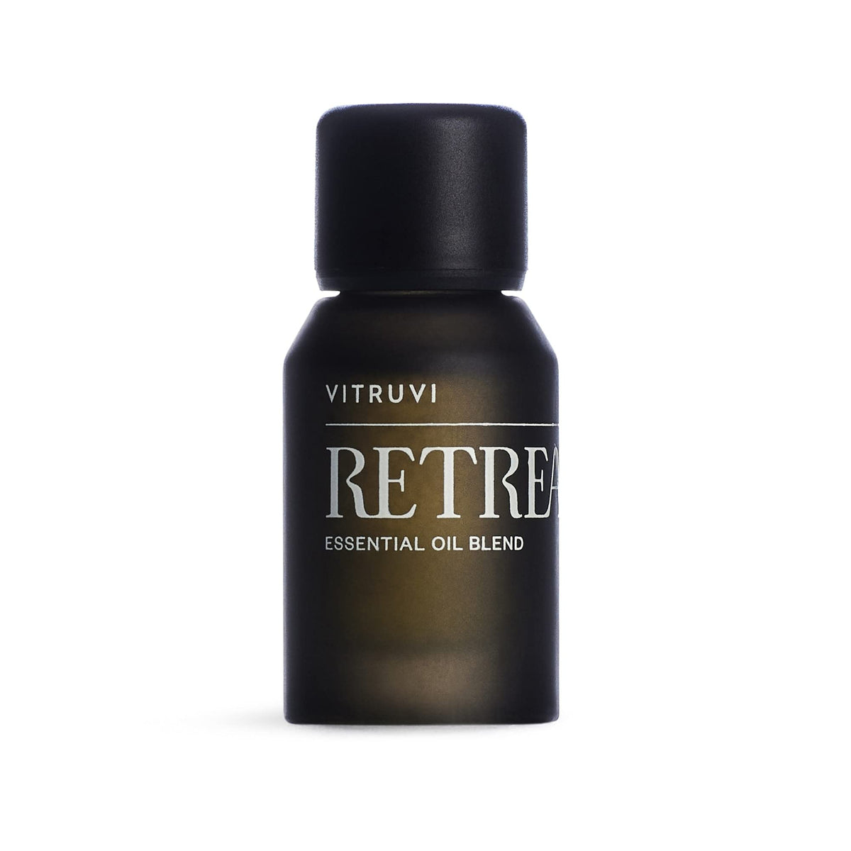 Vitruvi Retreat: volcado de botella para ambientar espacios con aroma suave.
