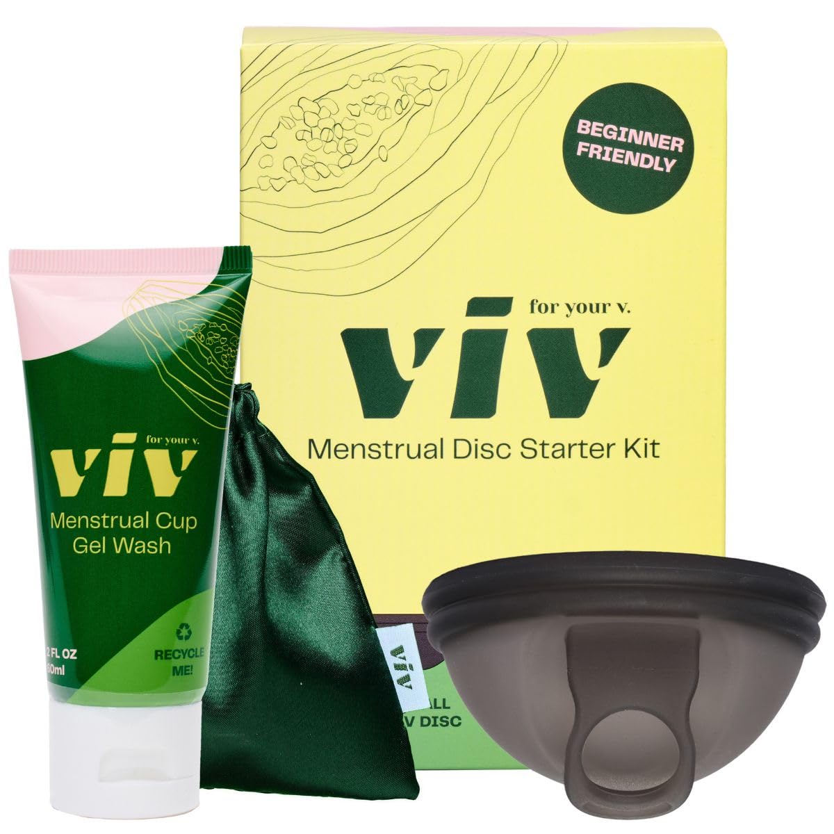 Viv For Your V kit de inicio de disco, práctico para empezar.