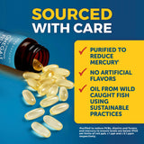 Omega-3 Viva Naturals para salud cardiaca y cerebral.
