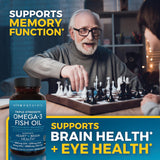 Omega-3 de Viva Naturals purificado para reducir contaminantes.