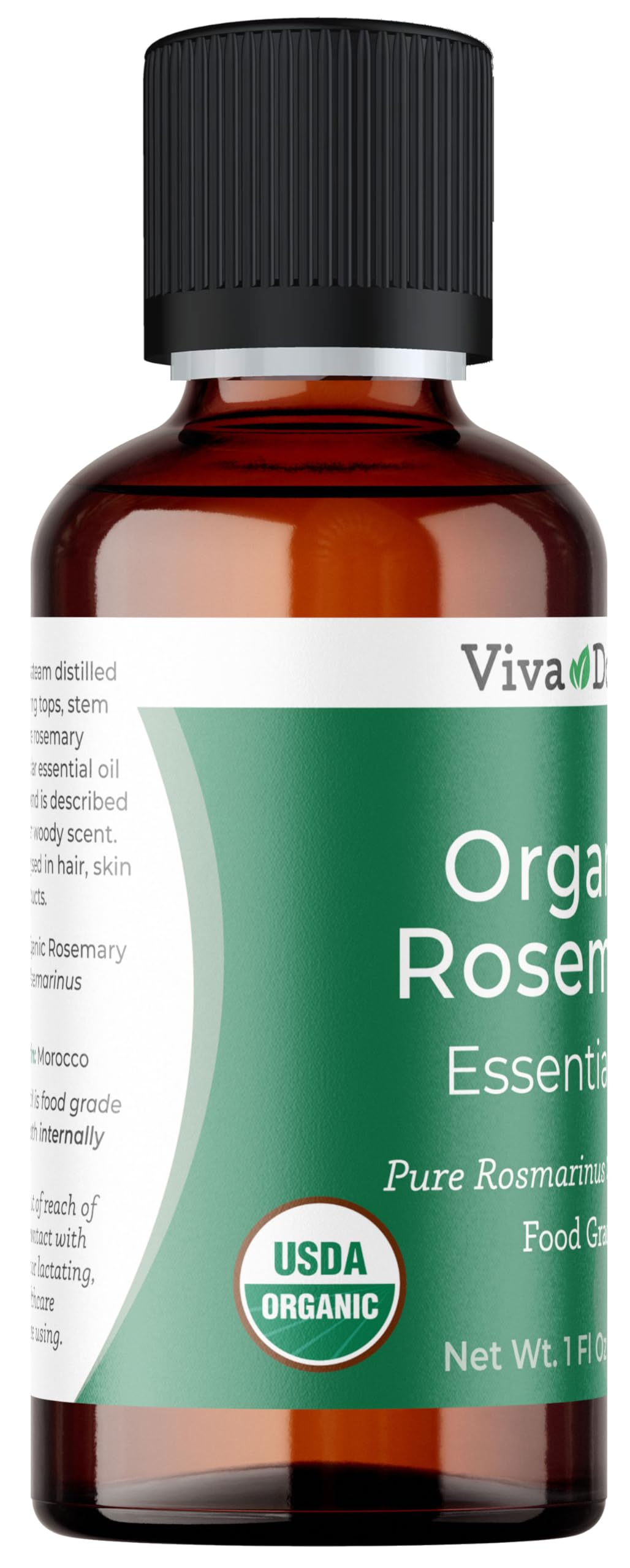 Viva Doria Romero Aceite Esencial, origen Marruecos, certificado orgánico USDA