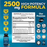 Viva Naturals Omega-3 en bote: 180 cápsulas suaves.