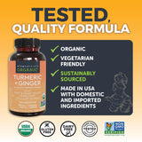 Viva Naturals etiqueta orgánica, control de calidad y pureza.