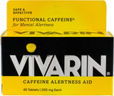 Vivarin, caja de tabletas, para alerta rápida durante el día.