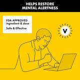 Vivarin: dosis rápida de cafeína para mantenerte despierto entre tareas.