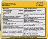 Vivarin: ingrediente activo cafeína, forma segura de estar despierto.