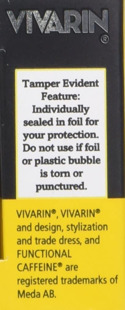 Vivarin: tableta de cafeína para un impulso rápido y alerta.