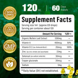 VivaVitalize Gotas de Verbascum, producto libre de alcohol