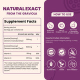 Vivcmin Graviola Drops: envase de vidrio que ayuda a conservar la calidad.