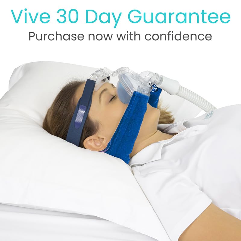 Almohadilla de cuello Vive CPAP incluida para mayor confort.