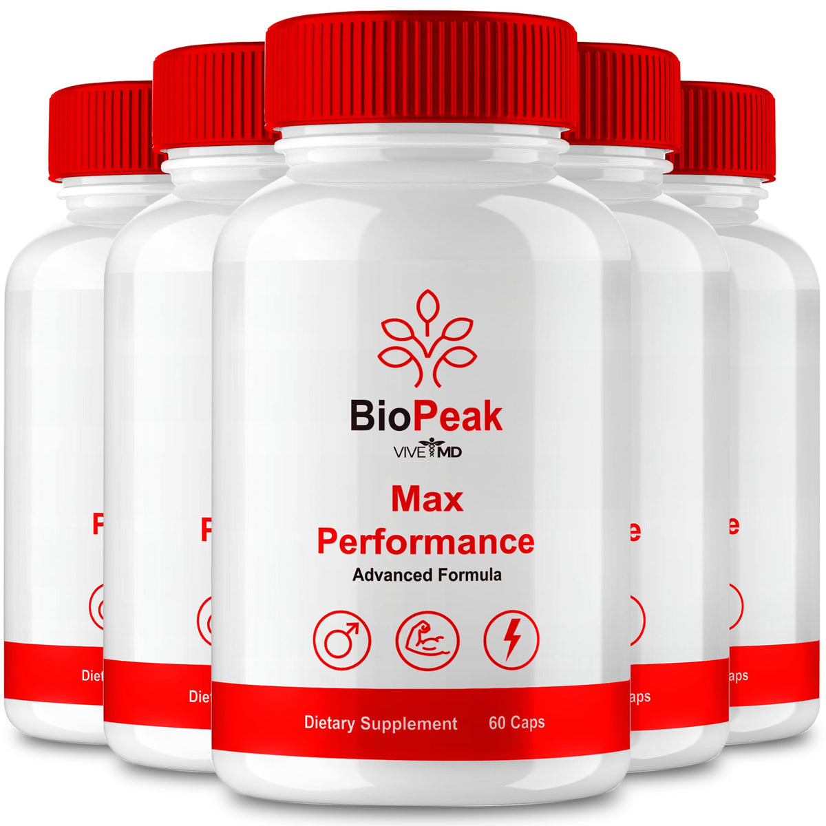 VIVE MD BioPeak en empaque práctico para rutina diaria.