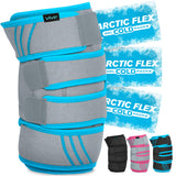 Vive Rodilla: envoltura de hielo con ajuste cómodo para dolor localizado.