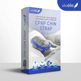 Vivelle correa de barbilla CPAP para reducir el ronquido y favorecer la respiración nasal.