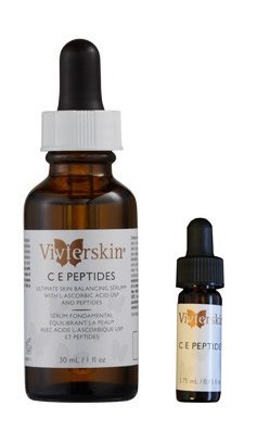 Vivier C E Peptides, botella 1 oz, suaviza líneas finas y tono irregular
